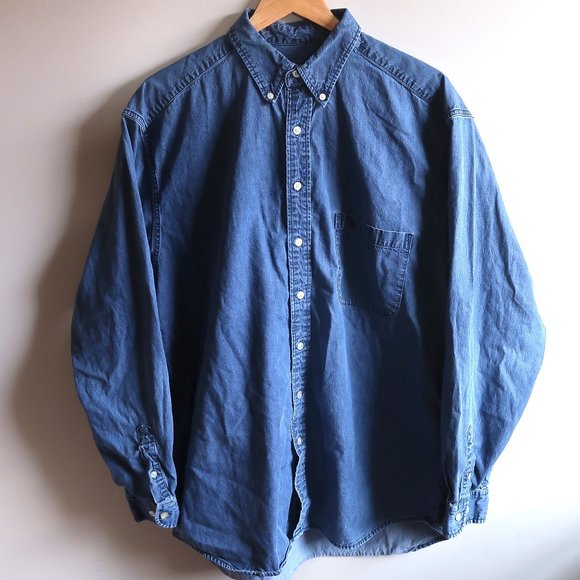 Eddie Bauer Other - Eddie Bauer Denim Button Down